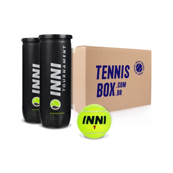 Bola de Tênis INNI Tournament - Assinatura 2 Tubos de Bolas